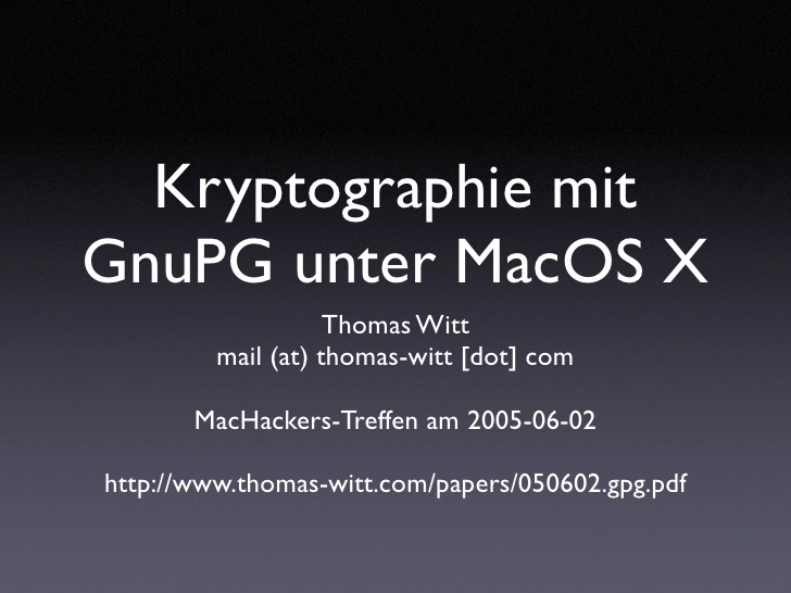 Download Of Gnupg For Mac